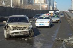 Наркоман протаранил машину ГИБДД в Екатеринбурге