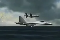 Американцы показали анимацию сбития Су-27 ВКС России своего беспилотника