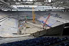 На «Зенит-Арене» помолились за благополучное завершение строительства стадиона