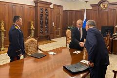 Чайка улетает на Кавказ: Путин встретился с бывшим генпрокурором и его преемником Красновым