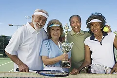 Мозг физически активных пожилых людей выглядит на 10 лет моложе