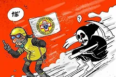 Charlie Hebdo поместил на обложку Меркель с отрубленной головой в руках