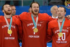 МОК ответил на вопрос о наказании для хоккеистов, которые спели гимн России