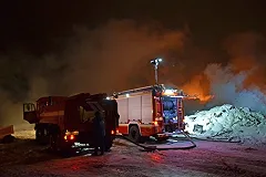 Свалку в Екатеринбурге тушат третьи сутки. Открытое горение ликвидировано