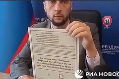 В Донбассе стартует голосование за присоединение к России