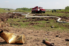 При пожаре в Забайкалье, предварительно, погибли 10 человек