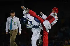 Российский тхэквондист Денисенко завоевал серебряную медаль на ОИ-2016