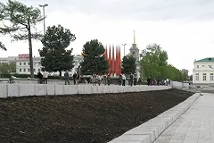 В Екатеринбурге решили, где установят Краснознаменную группу