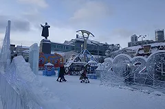 Ледовый городок на площади 1905 года может изменить формат