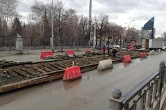 Строители пообещали открыть во вторник проезд перекрестка Радищева — 8 Марта