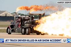В США на авиашоу погиб водитель реактивного грузовика