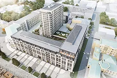 Архитеторы представили вариант проекта жилого комплекса на Горького, 17