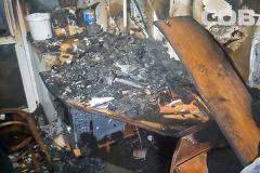 Квартира на Онежской выгорела из-за компьютера