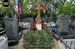 Евгения Пригожина похоронили на Пороховском кладбище Санкт-Петербурга