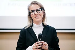 Ксению Собчак задержали в Москве у здания ФСБ