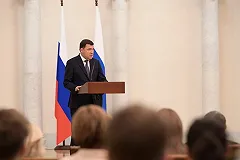 Свердловский губернатор не появился на публике после визита Путина