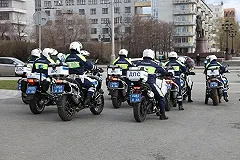 У свердловской полиции появились новые мотоциклы