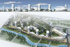 В Екатеринбурге на правом берегу Исети началось возведение жилого квартала