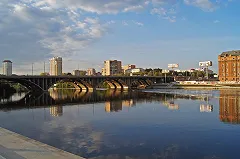 Закрыт проезд по Макаровскому мосту