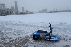 Погибшая при пожаре в помещении магазина женщина пришла в пункт проката сдать электросамокат