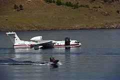 МЧС озвучило подробности инцидента с самолетом-амфибией в Кольцово