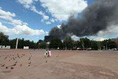 Пожар на складах под Екатеринбургом ликвидирован
