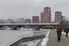 Движение на Макаровском мосту в Екатеринбурге открыли