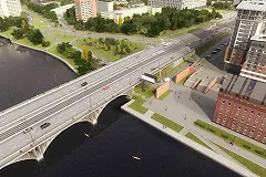 Выбран подрядчик, который реконструирует улицы возле Макаровского моста