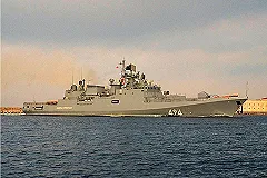 Фрегат «Адмирал Григорович», оснащенный «Калибрами», вошел в Средиземное море