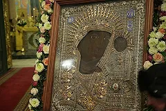 Чудотворную икону доставили в город ко Дню рождения Екатеринбургской епархии