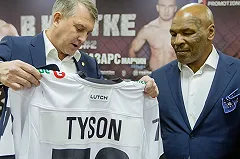 Куйвашев и Алтушкин провели для Тайсона экскурсию по Академии единоборств РМК