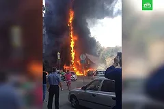 В горящей гостинице в Ростове-на-Дону нашли два тела