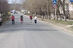 В воскресенье, 29 апреля, движение на проспекте Ленина перекроют из-за эстафеты