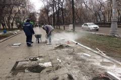 Прокуратура Екатеринбурга начала проверку из-за затянувшегося ремонта тротуаров
