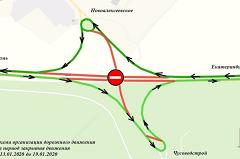 С 13 января на трассе Екатеринбург — Пермь будет ограничено движение