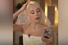 Клава Кока в белом платье рассказала о свадьбе