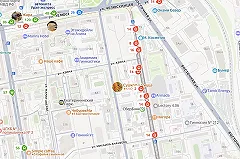 В Екатеринбурге вновь встали трамваи в морозное утро