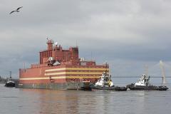 Плавучая атомная теплоэлектростанция «Академик Ломоносов» обогреет Чукотку