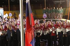 Белорусы пронесли российский флаг на церемонии открытия Паралимпиады