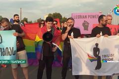 В Кишиневе верующие вышли на протест против шествия ЛГБТ