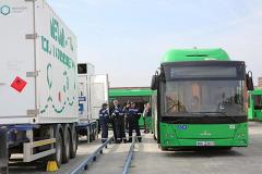 В Екатеринбурге презентовали оборудование для заправки зеленых автобусов