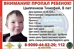 СМИ: найденная в Артёмовском одежда не принадлежит пропавшему мальчику