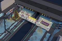 Стало известно, как будет выглядеть ледовый городок в этом году в Екатеринбурге