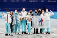 СМИ: Итоги «золота» российских фигуристов в Пекине могут быть пересмотрены из-за допинг-пробы