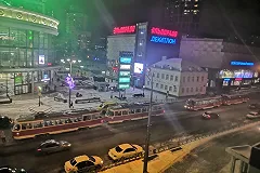 На Радищева из-за ДТП встали трамваи