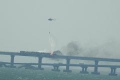 СК установил данные собственника взорвавшегося на Крымском мосту грузовика