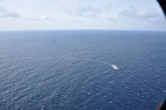 Затонувший траулер находится на недоступной для водолазов глубине