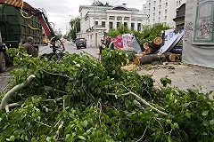 Три человека погибли во время урагана в Екатеринбурге