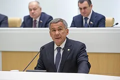 Путин обратился к Минниханову фразой «Куда вышел?»