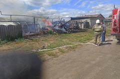 В Свердловской области пожар унес жизнь мужчины и ребенка